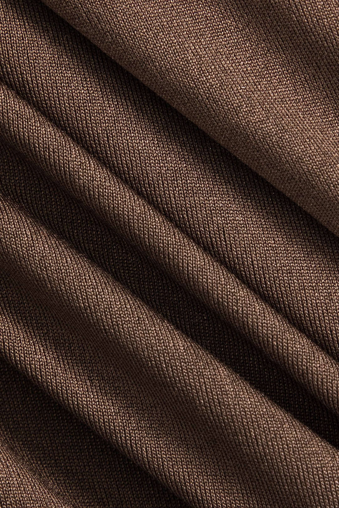 Asymmetrisches ärmelloses Midikleid mit Rüschen