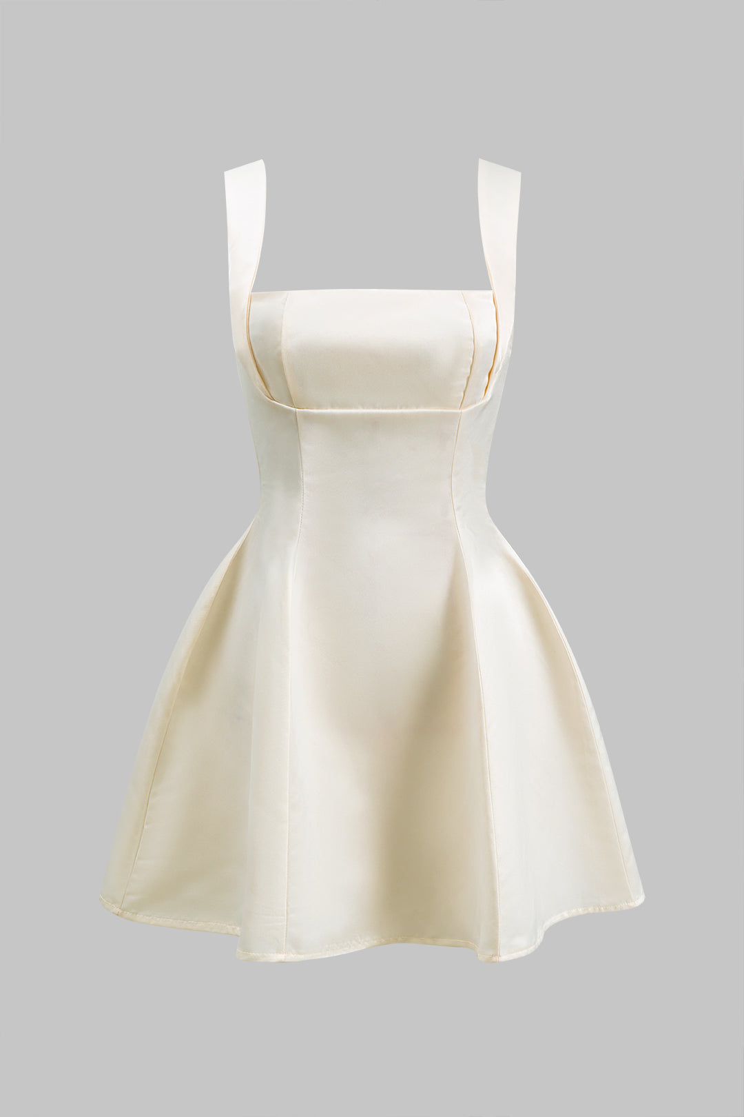 Rückenfreies Minikleid mit Reißverschluss