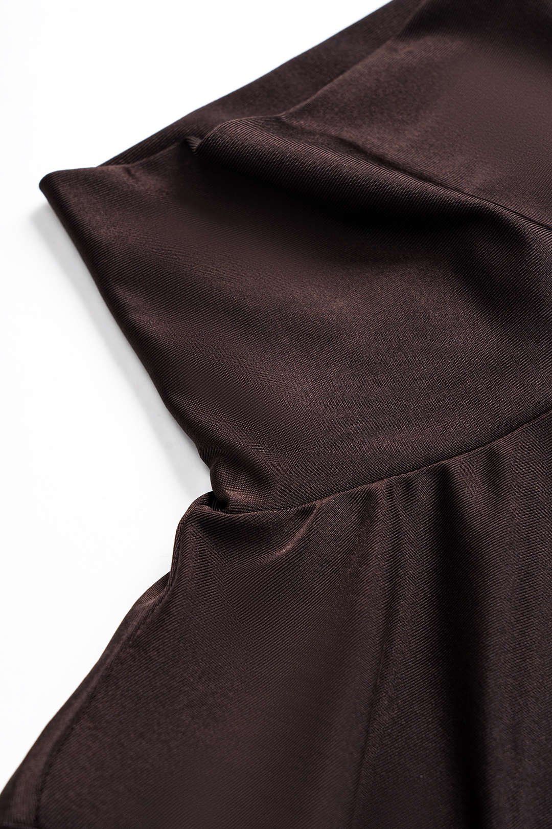 Ruched Mini Dress with Long Sleeves