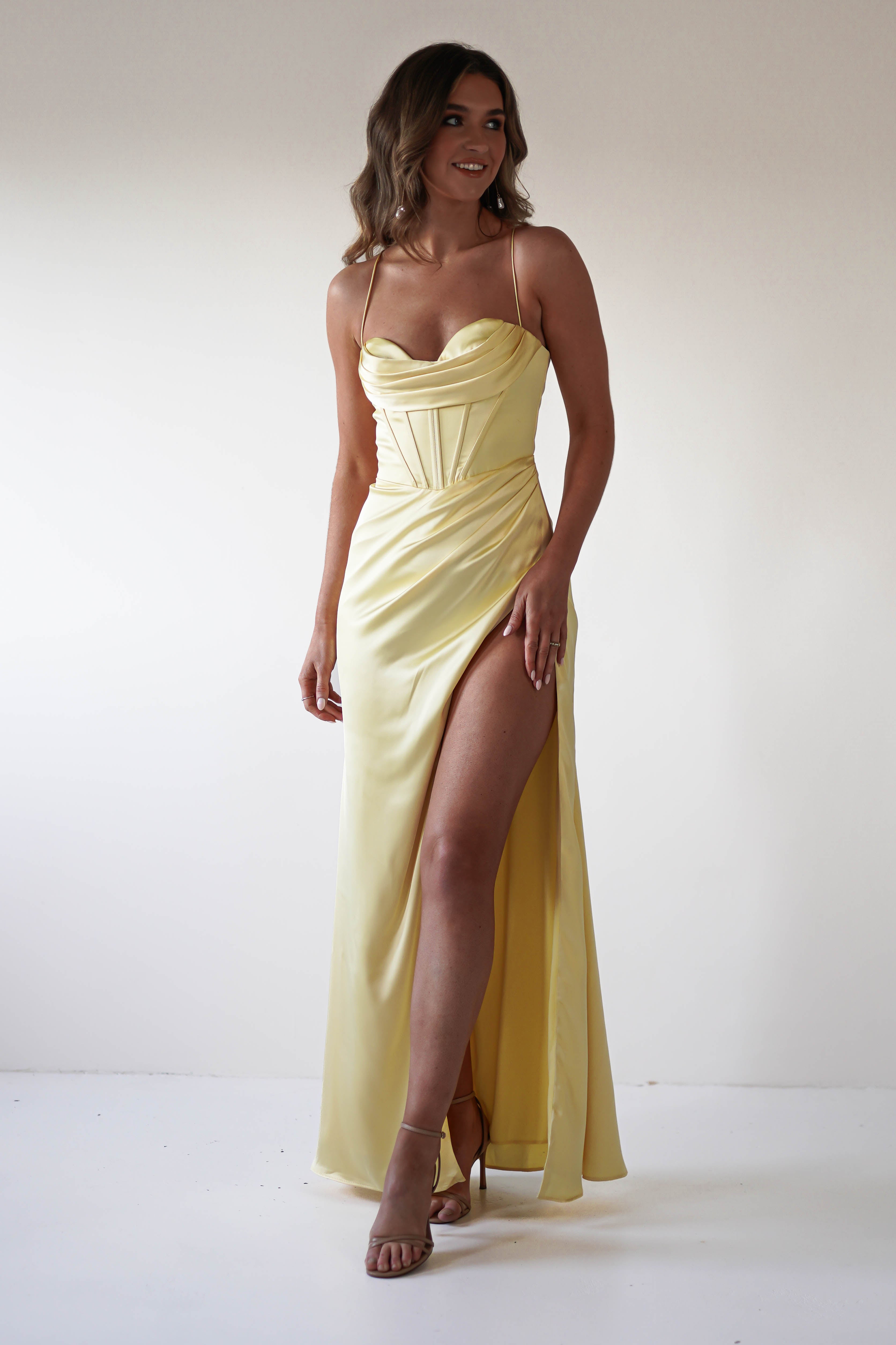 Kaline™ | Maxikleid der Goldenen Stunde