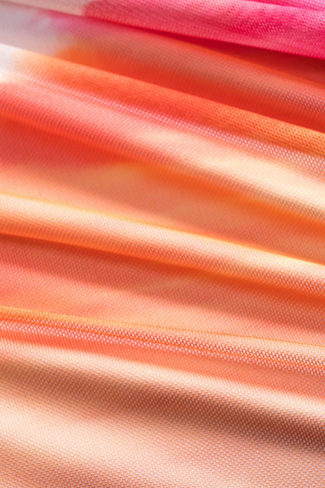 Sleeveless Mini Dress in Ombre - Abstract Pattern
