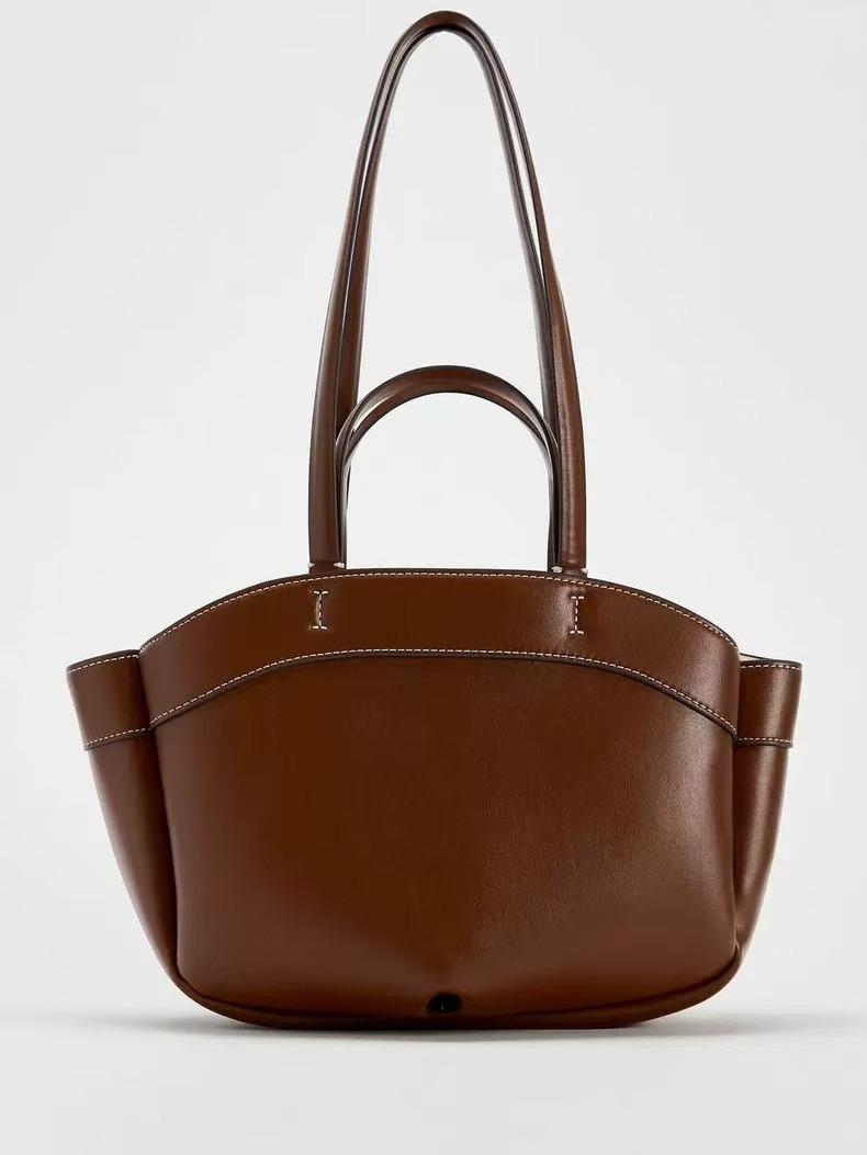 Duża torba crossbody z ekoskóry