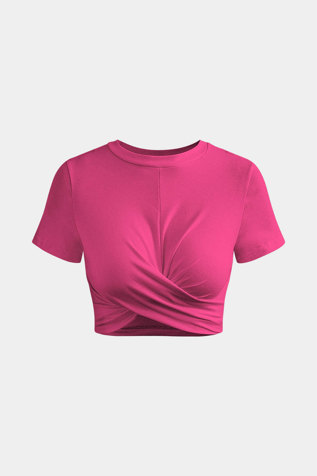 Natiné - Basicowy top z twistem