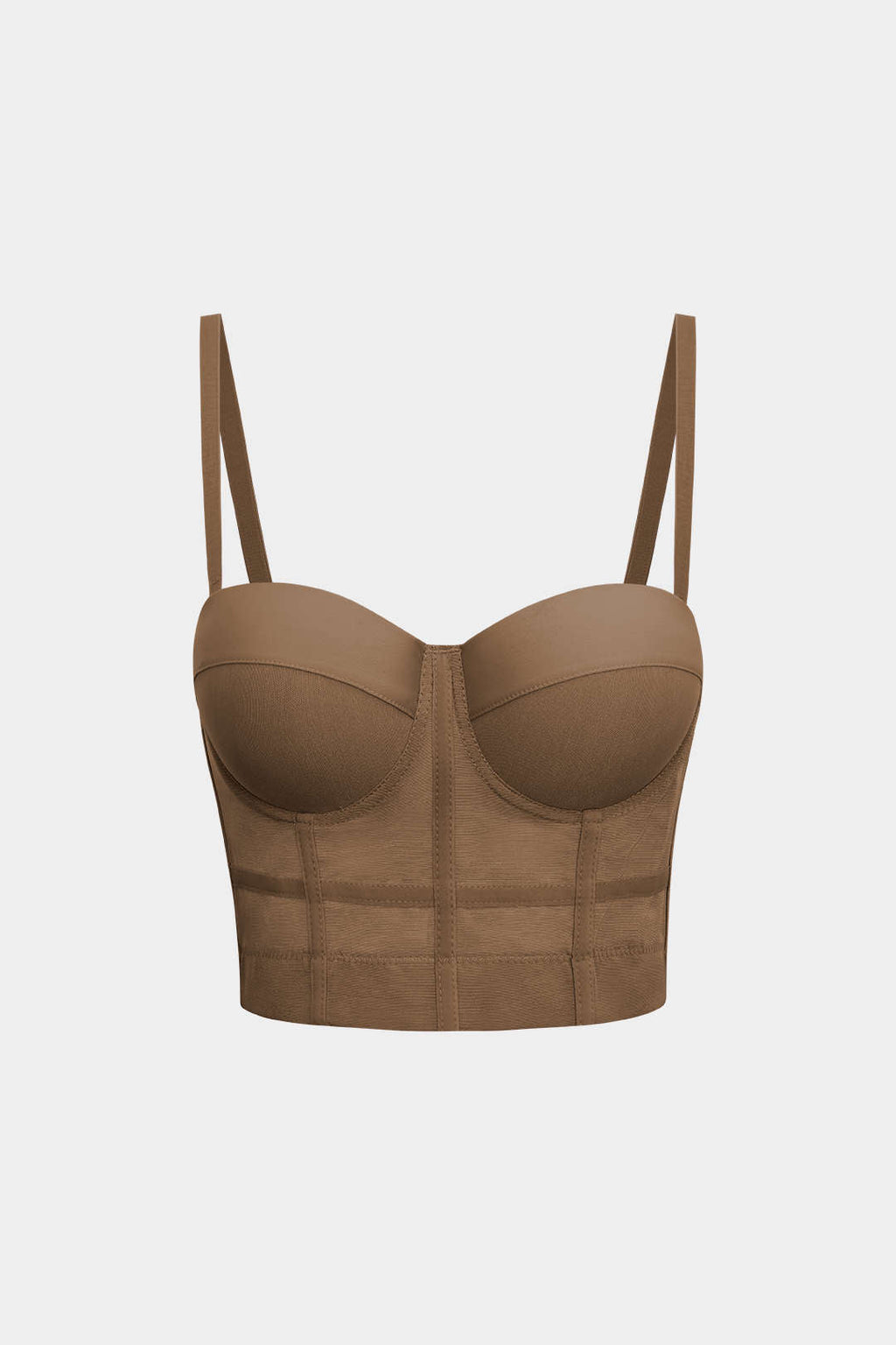 Natiné — Siatkowy Bustier z Fiszbiny