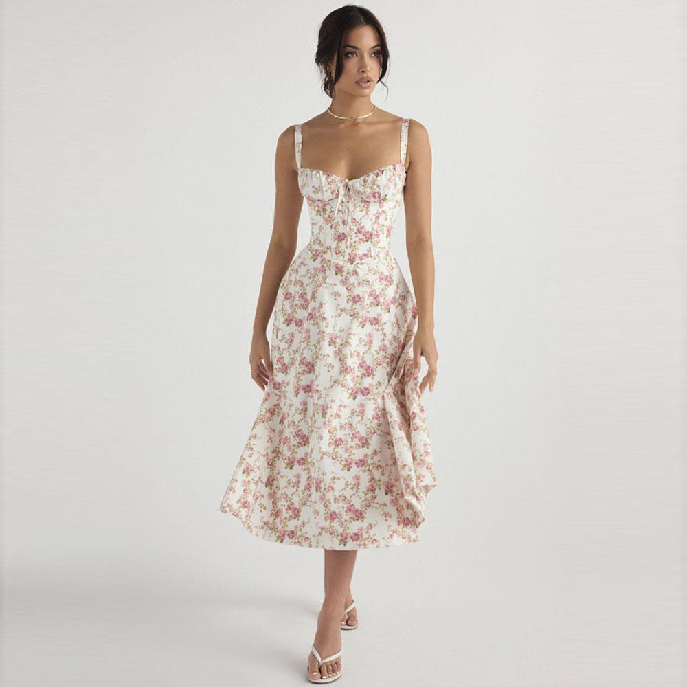 Anirel™ | Stylowa Midi Sukienka