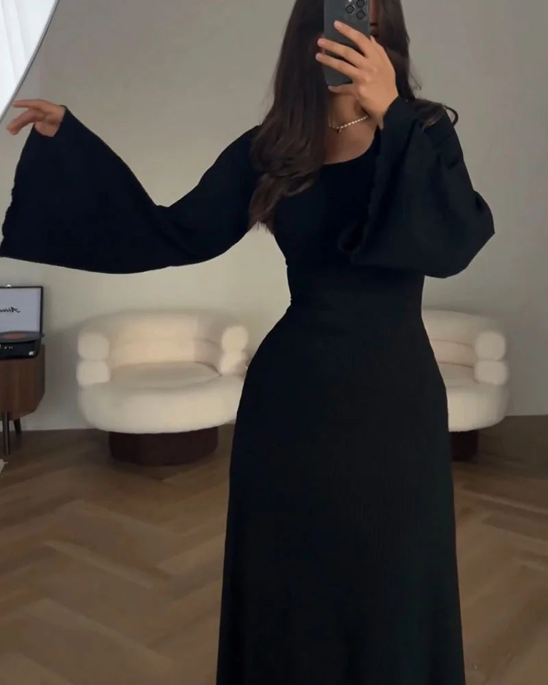 Carina™ | Midi Sukienka z Warstwami