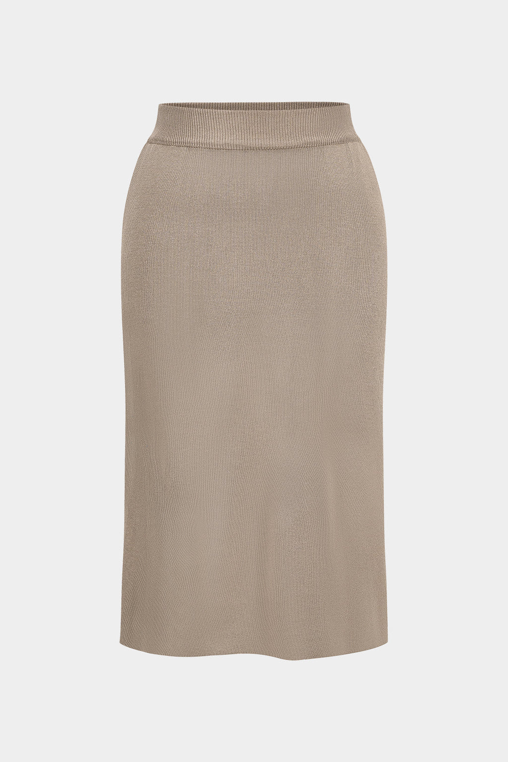 Natiné – Plus Size Zestaw: Bluzka i Spódnica z Wysokim Stanem