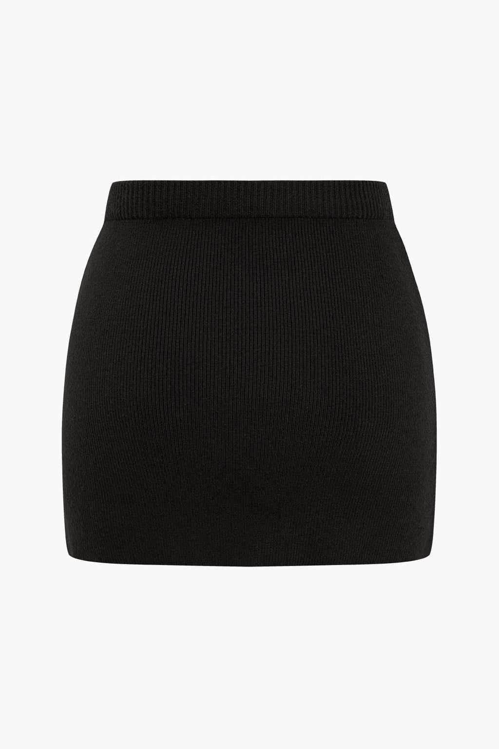 Natiné – Plus Size Mini Dzianinowa Spódnica
