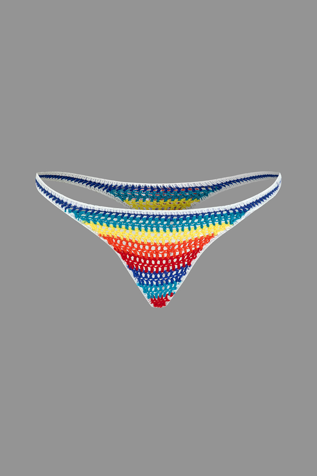 Bikini w kolorowe paski