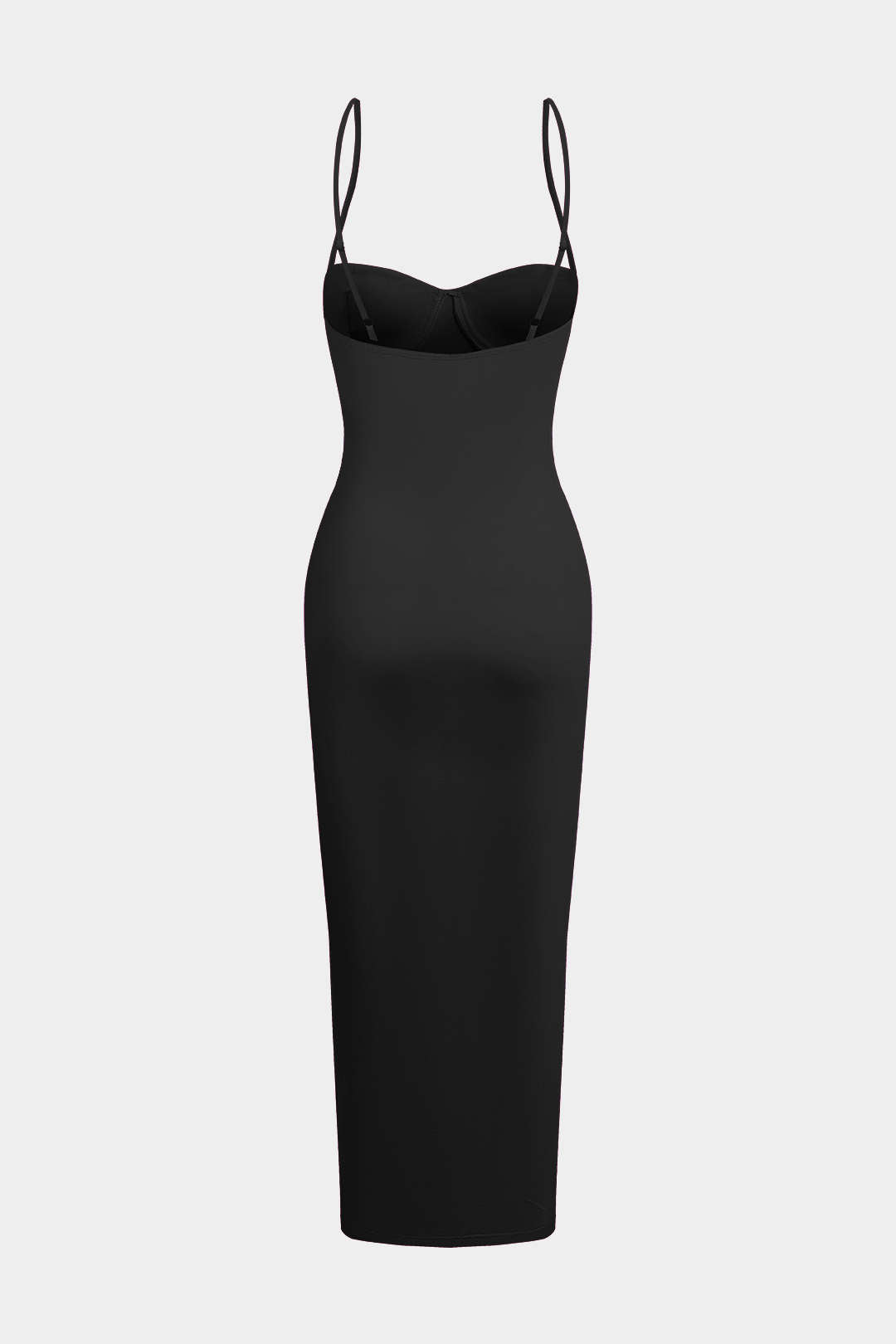 Natiné – Maxi Sukienka Slip Jednokolorowa