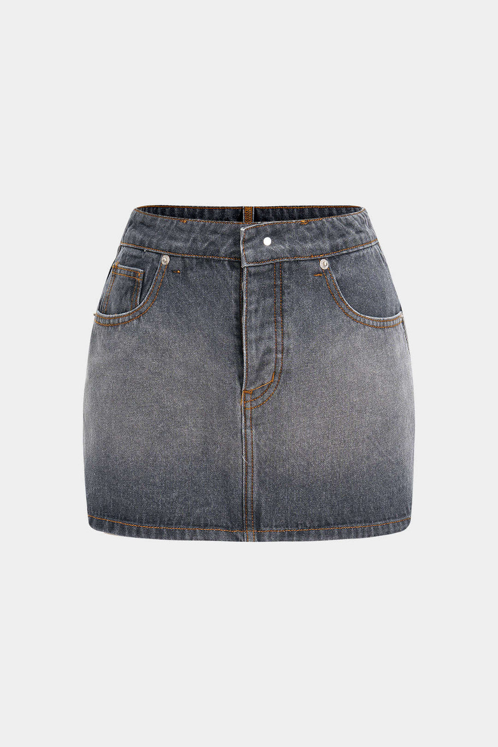 Natiné - Odwracalna Mini Spódnica Jeansowa