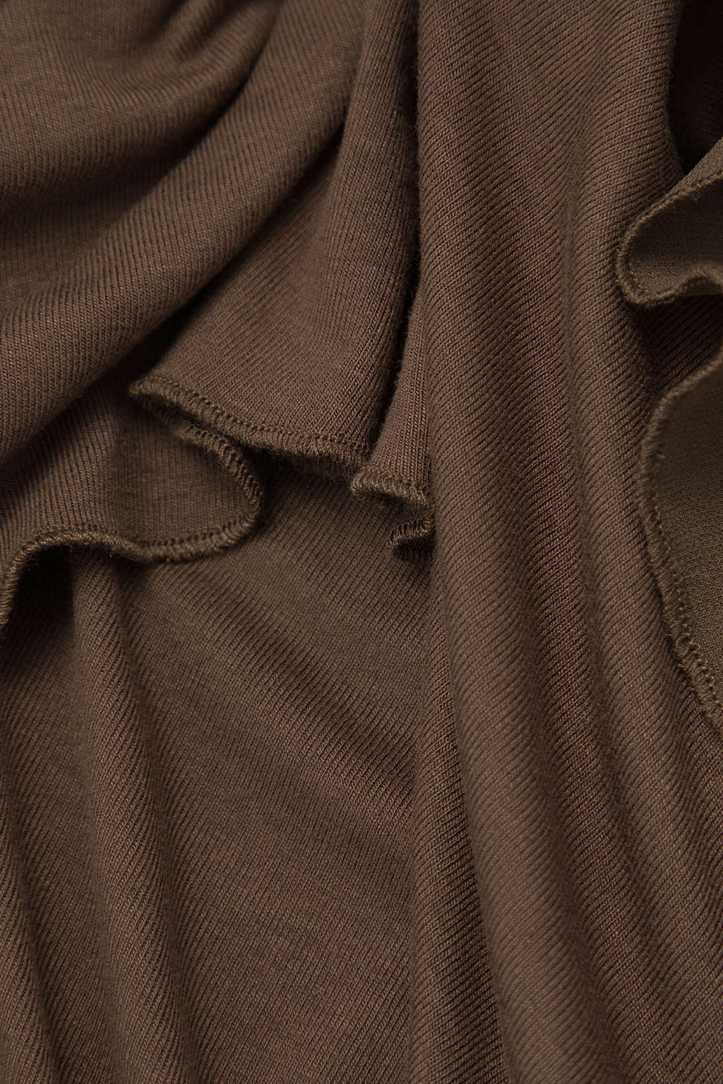 Rosa trägerloses Minikleid mit Rüschen