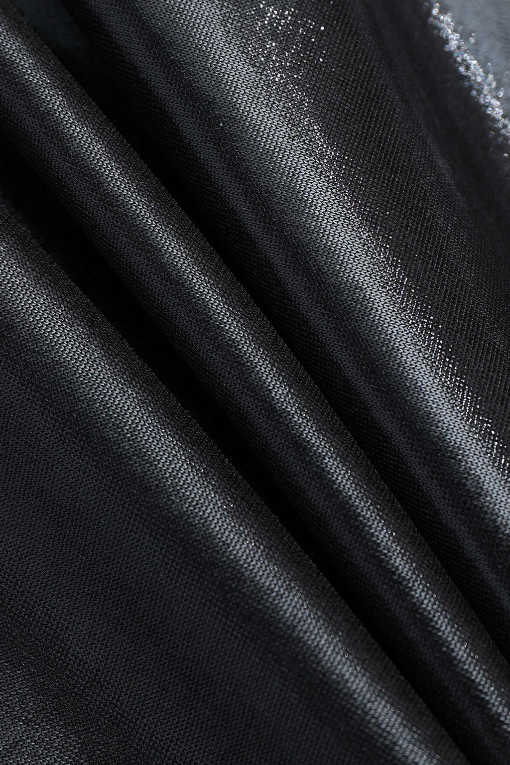 Natiné - Metaliczna Asymetryczna Midi Bez Rękawów