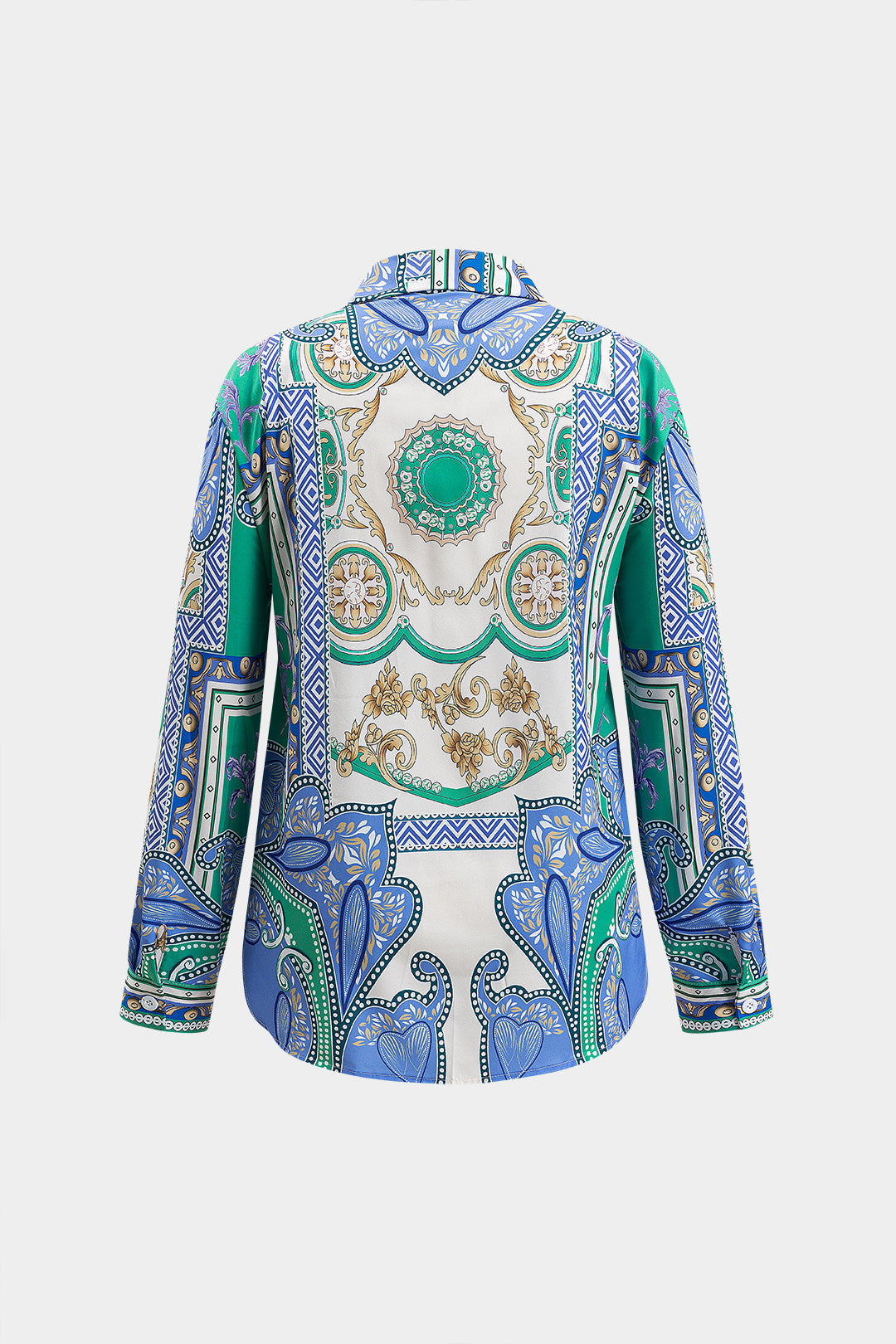 Natiné - Zestaw boho: koszule z wiązaniem i szorty