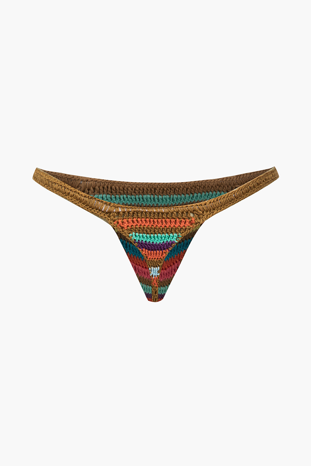 Bikini w kolorowe paski