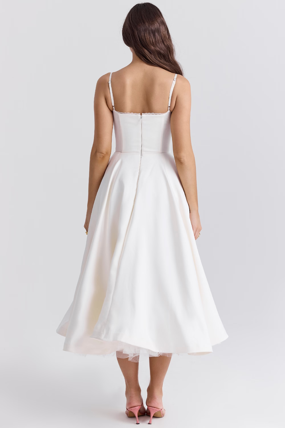 Alina™ | Midi Dress with Corset