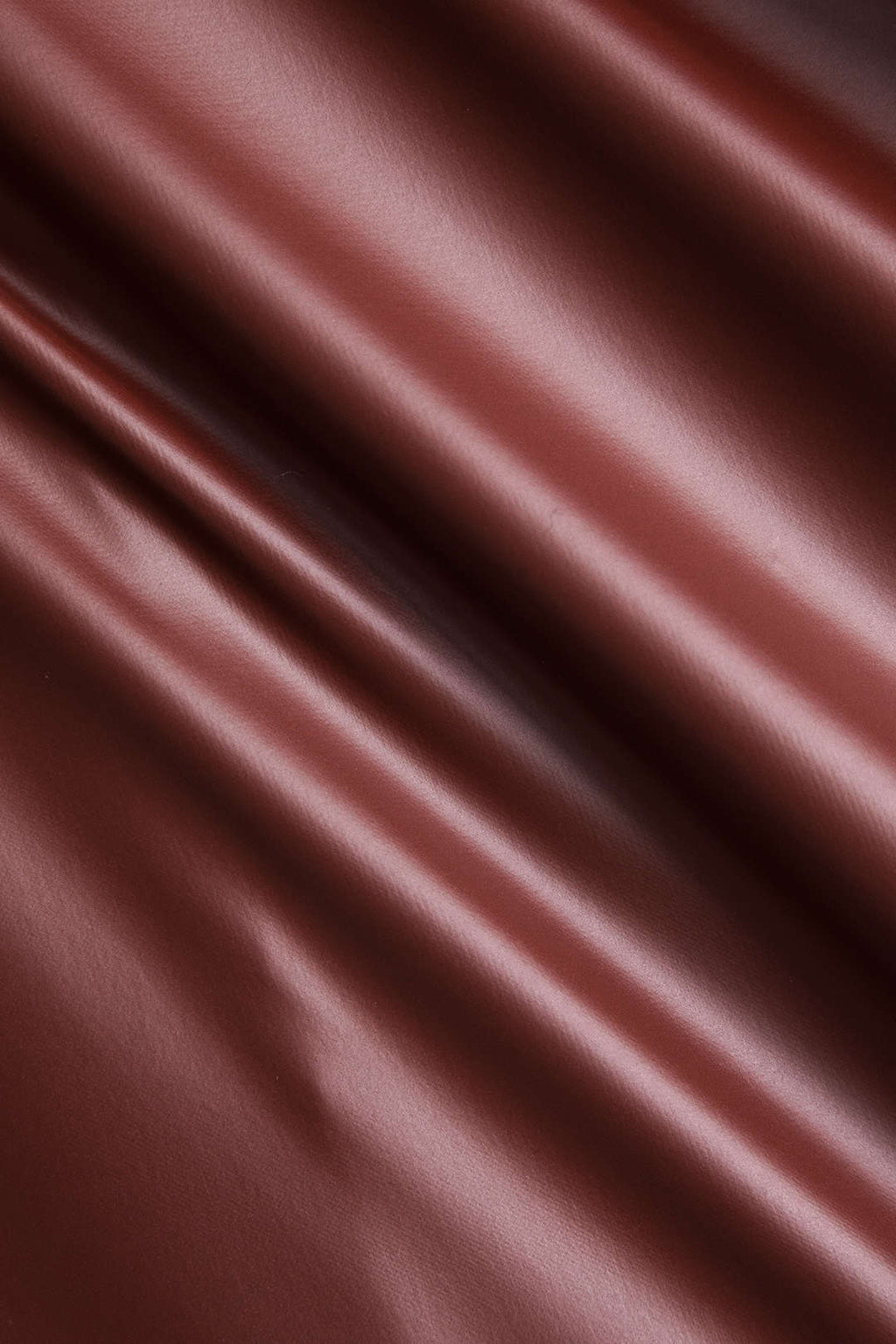 Midikleid aus Öko-Leder mit Korsettschnitt