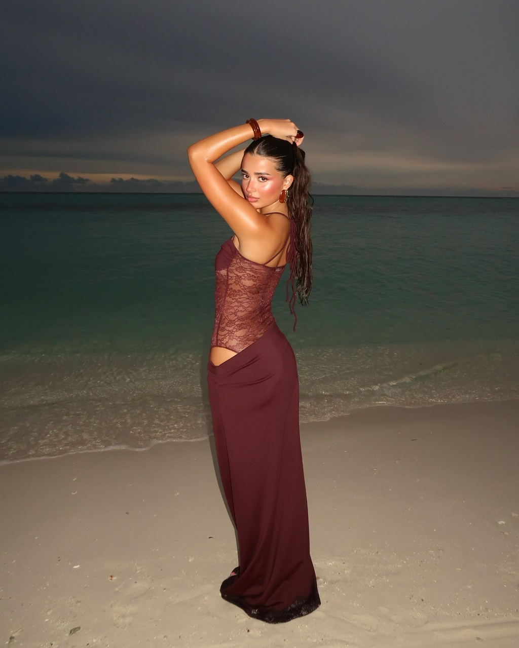 Darla™ | Satin Maxi Dress