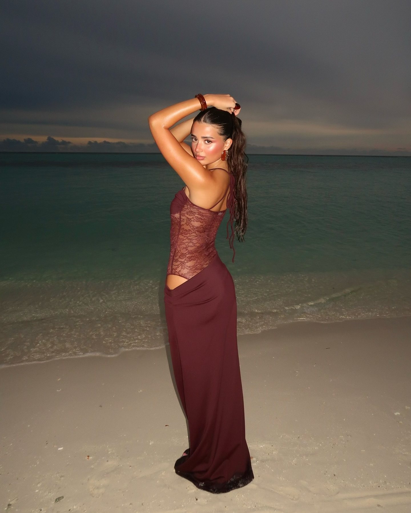 Darla™ | Satin Maxi Dress
