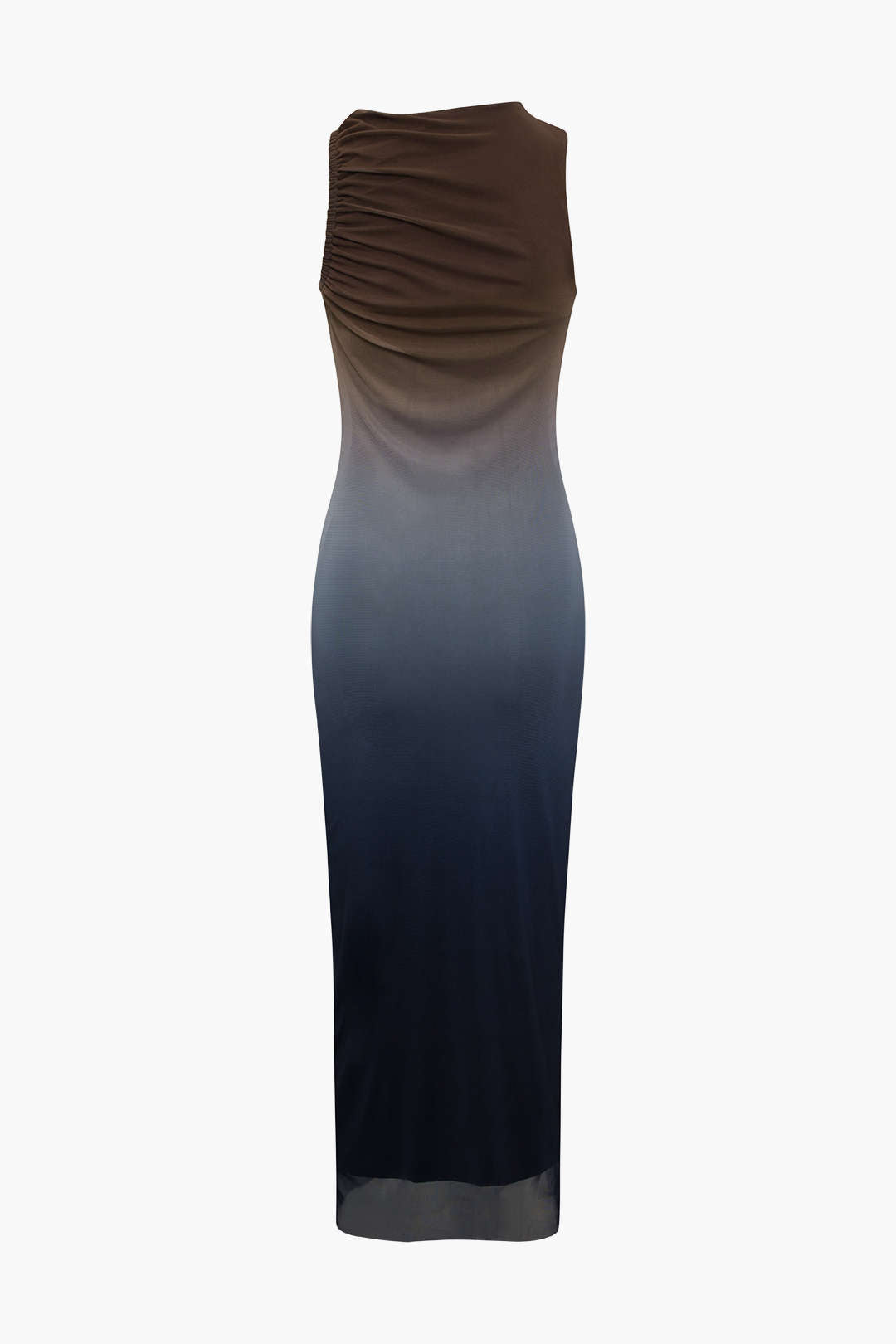 Sleeveless Ombre Midi Dress