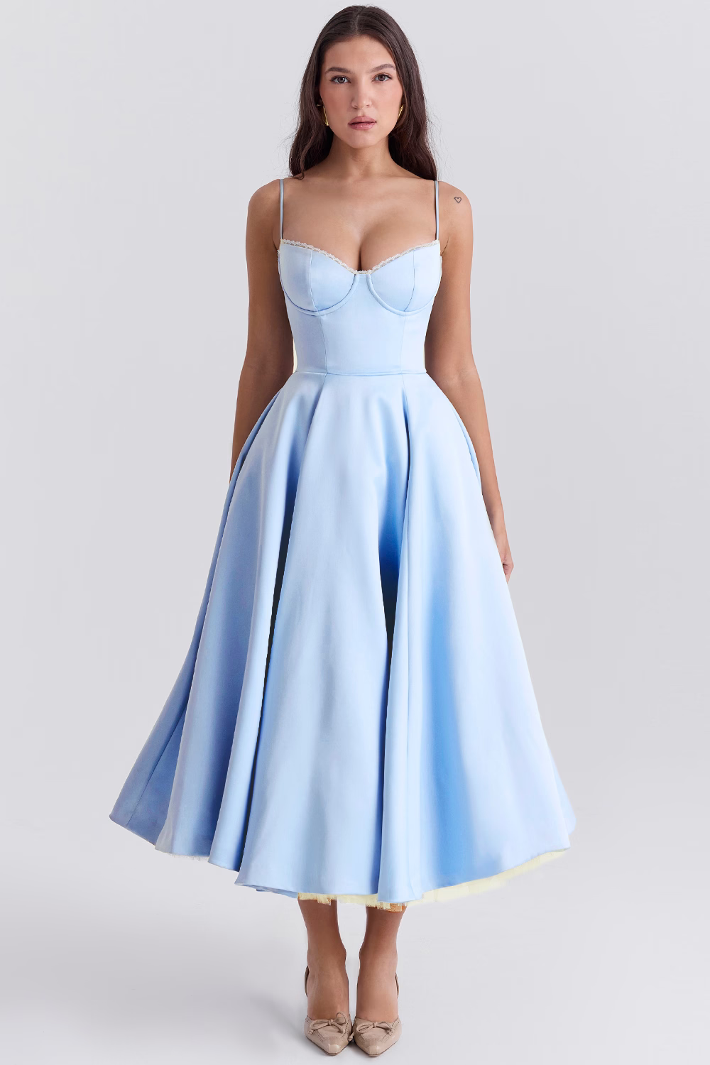 Alina™ | Midi Dress with Corset