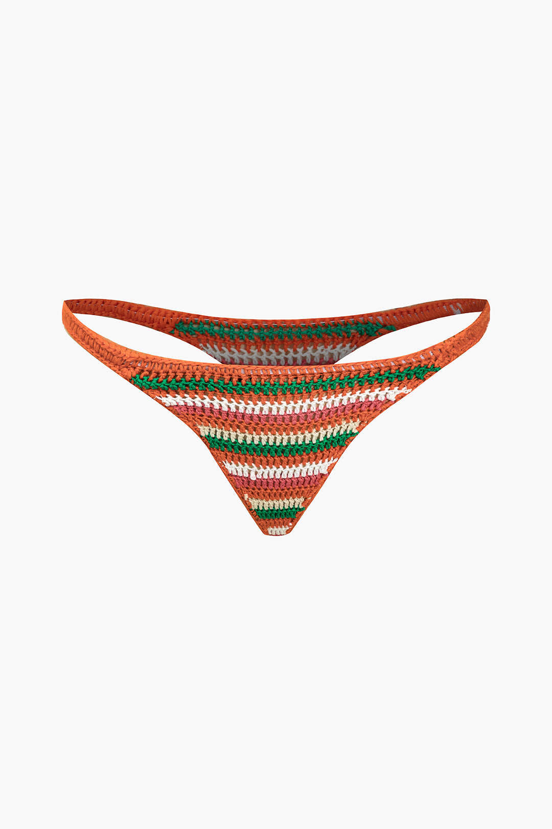 Bikini w kolorowe paski