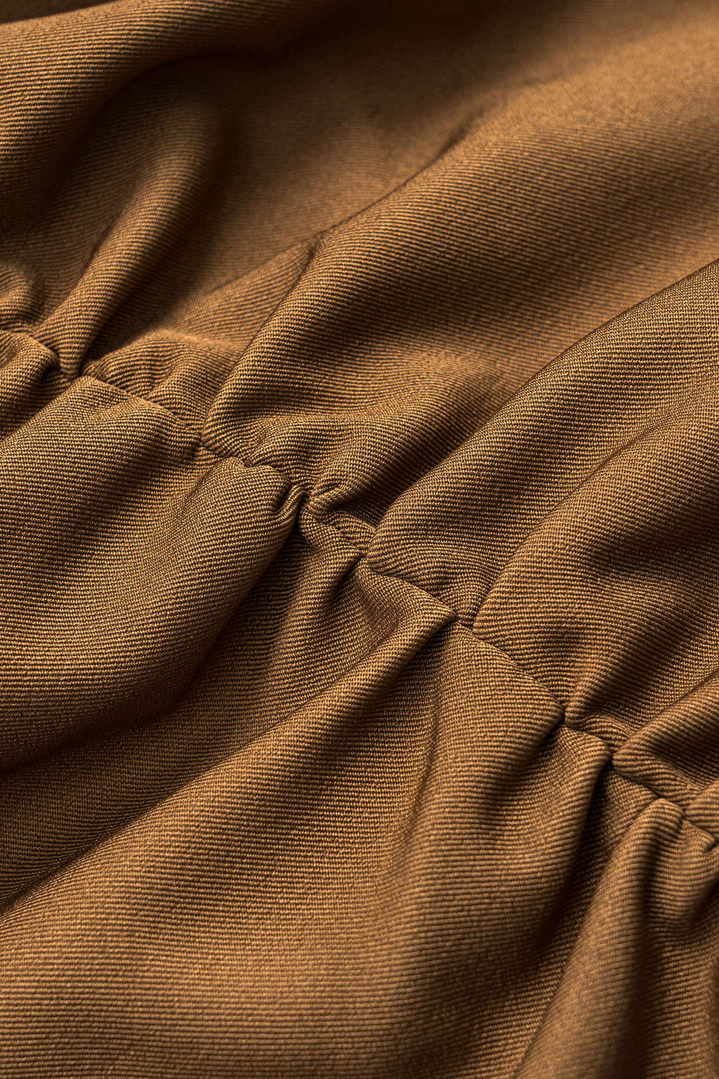 Asymmetry Belt Ruched Midi Skirt 