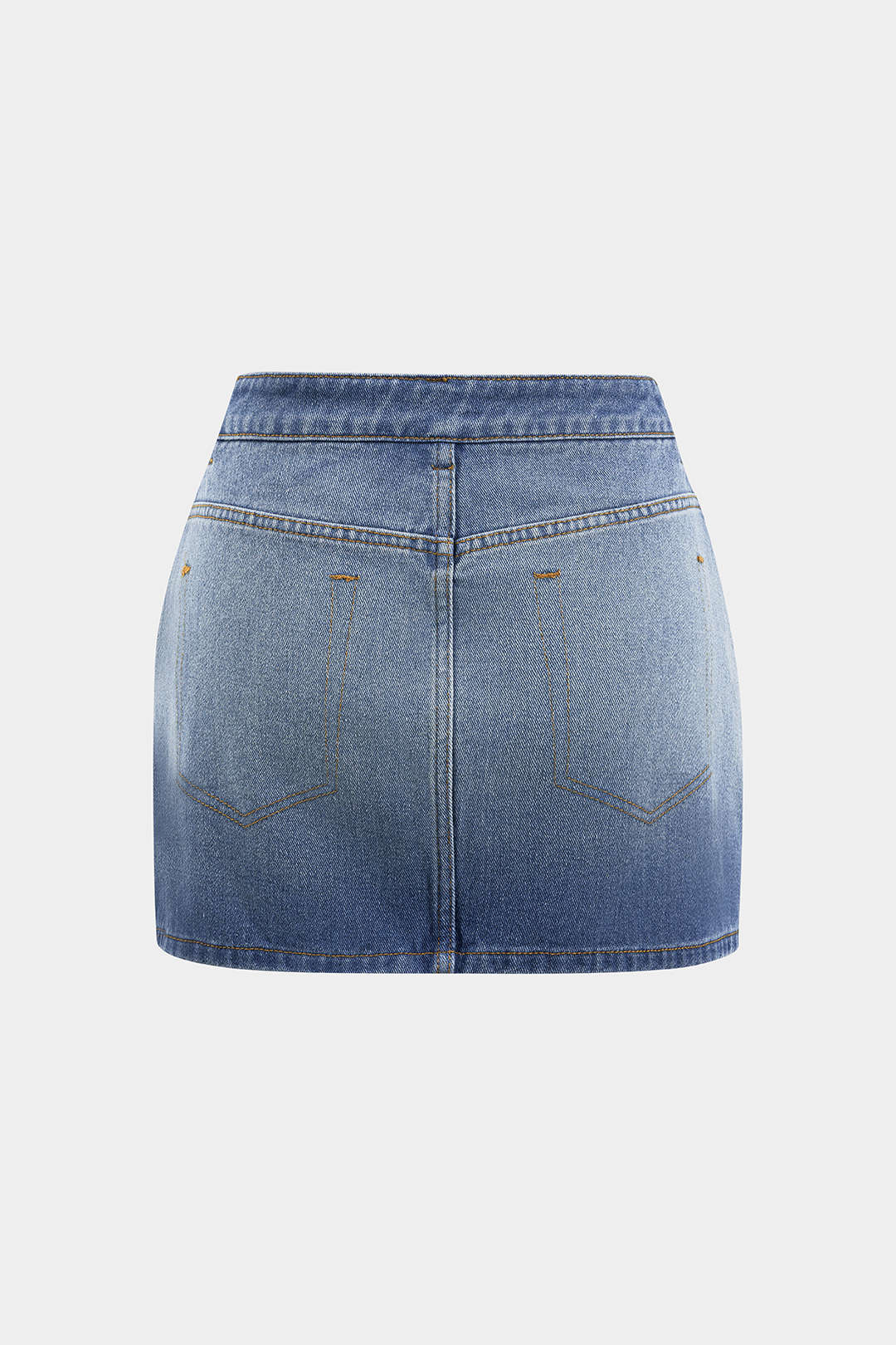 Natiné - Odwracalna Mini Spódnica Jeansowa