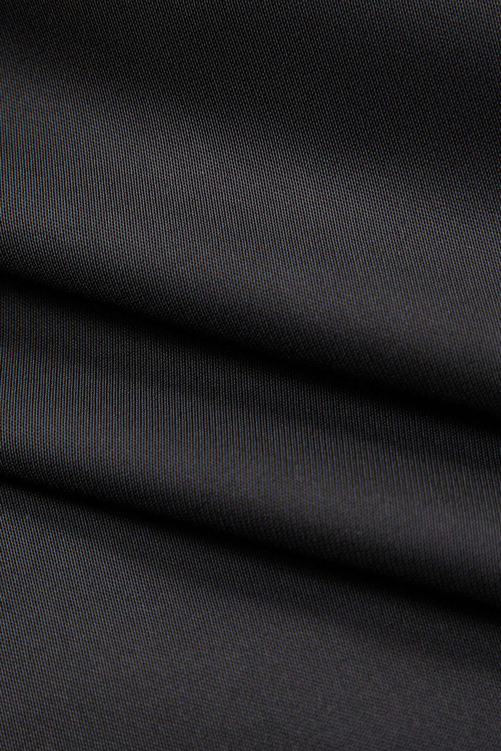 Natiné - Satin faux leather mini dress with pockets and zip