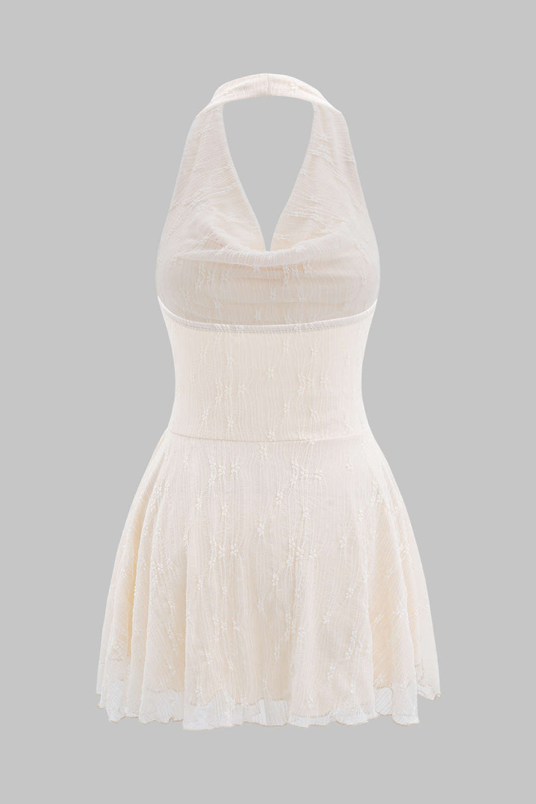 Natiné - Mini sukienka bez rękawów z halterem