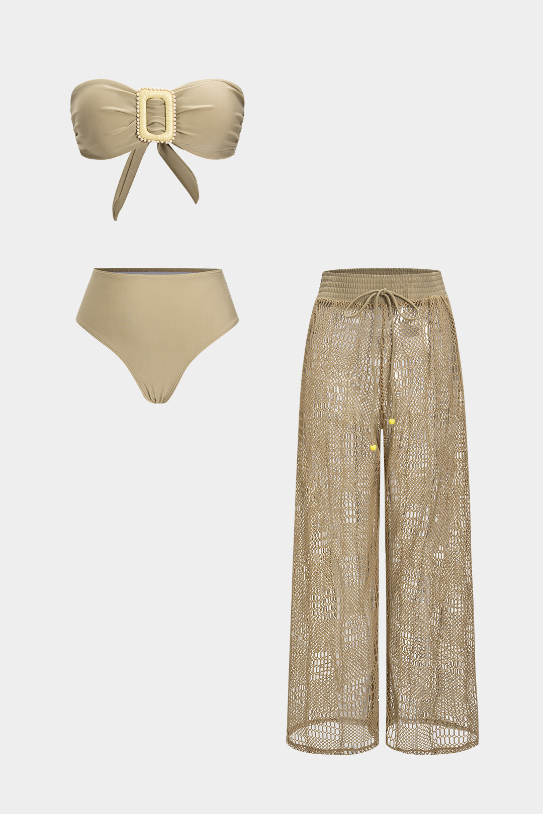 Natiné - Komplet Bikini z Narzutką