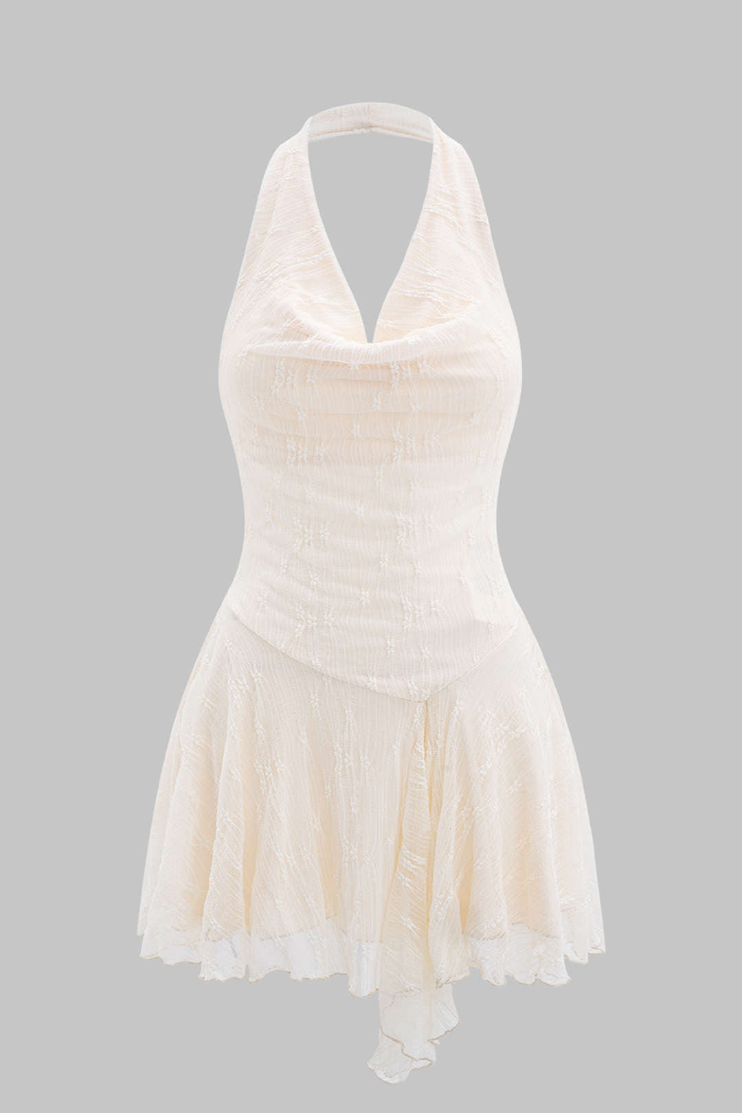 Natiné - Mini sukienka bez rękawów z halterem
