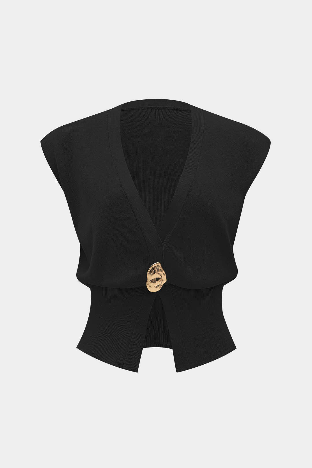 Natiné - Stylowy top na ramiączkach z dzianiny