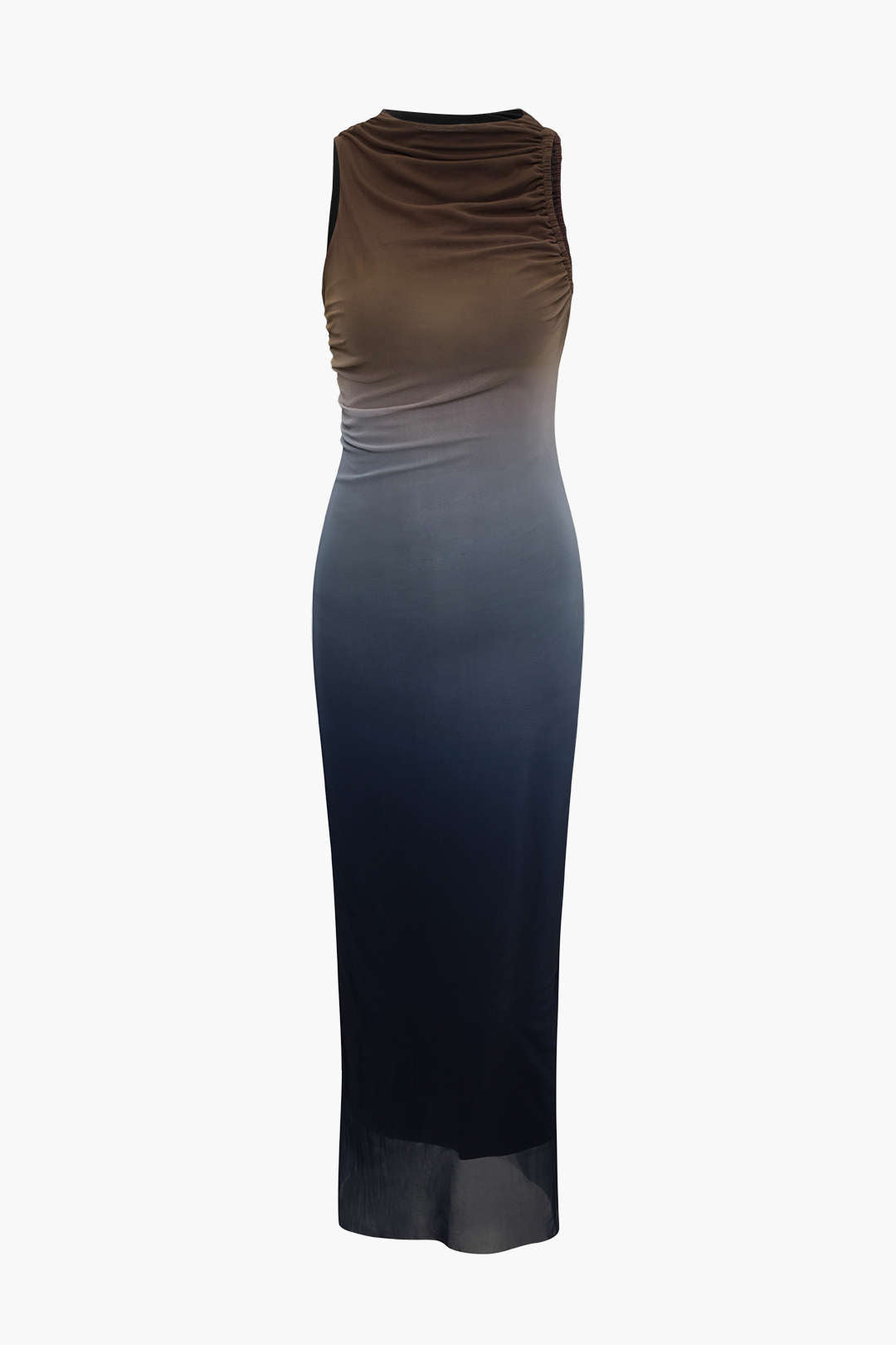 Sleeveless Ombre Midi Dress