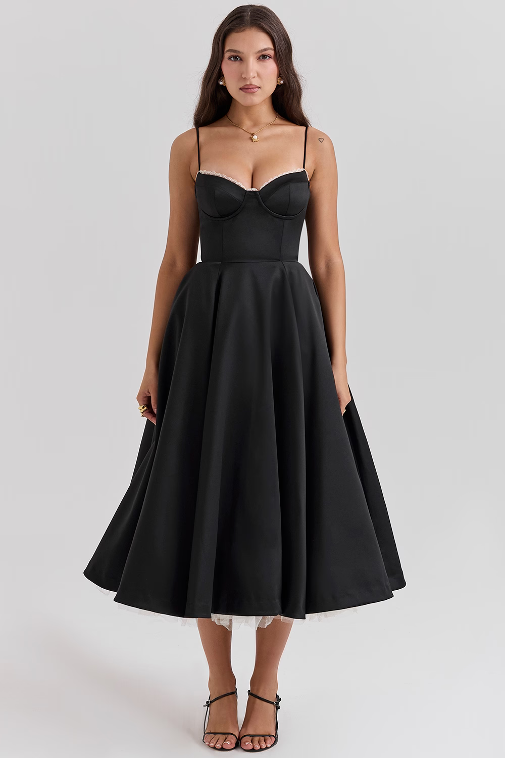 Alina™ | Midi Dress with Corset