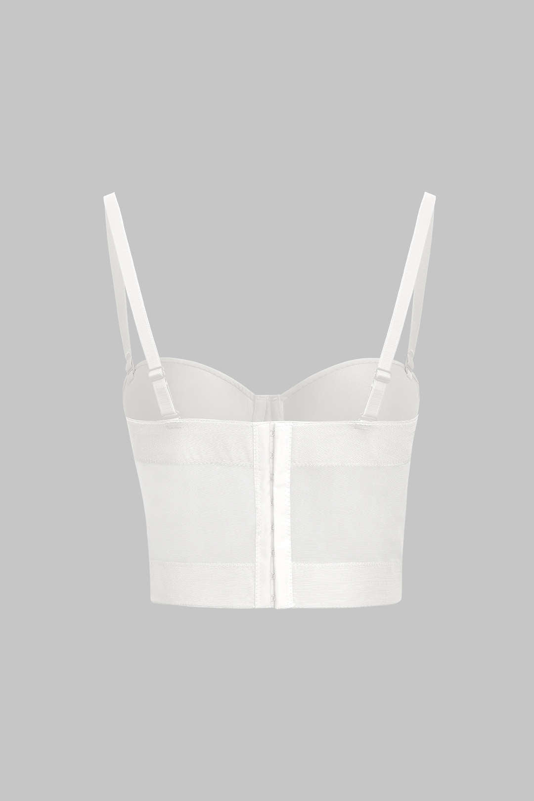 Natiné — Siatkowy Bustier z Fiszbiny