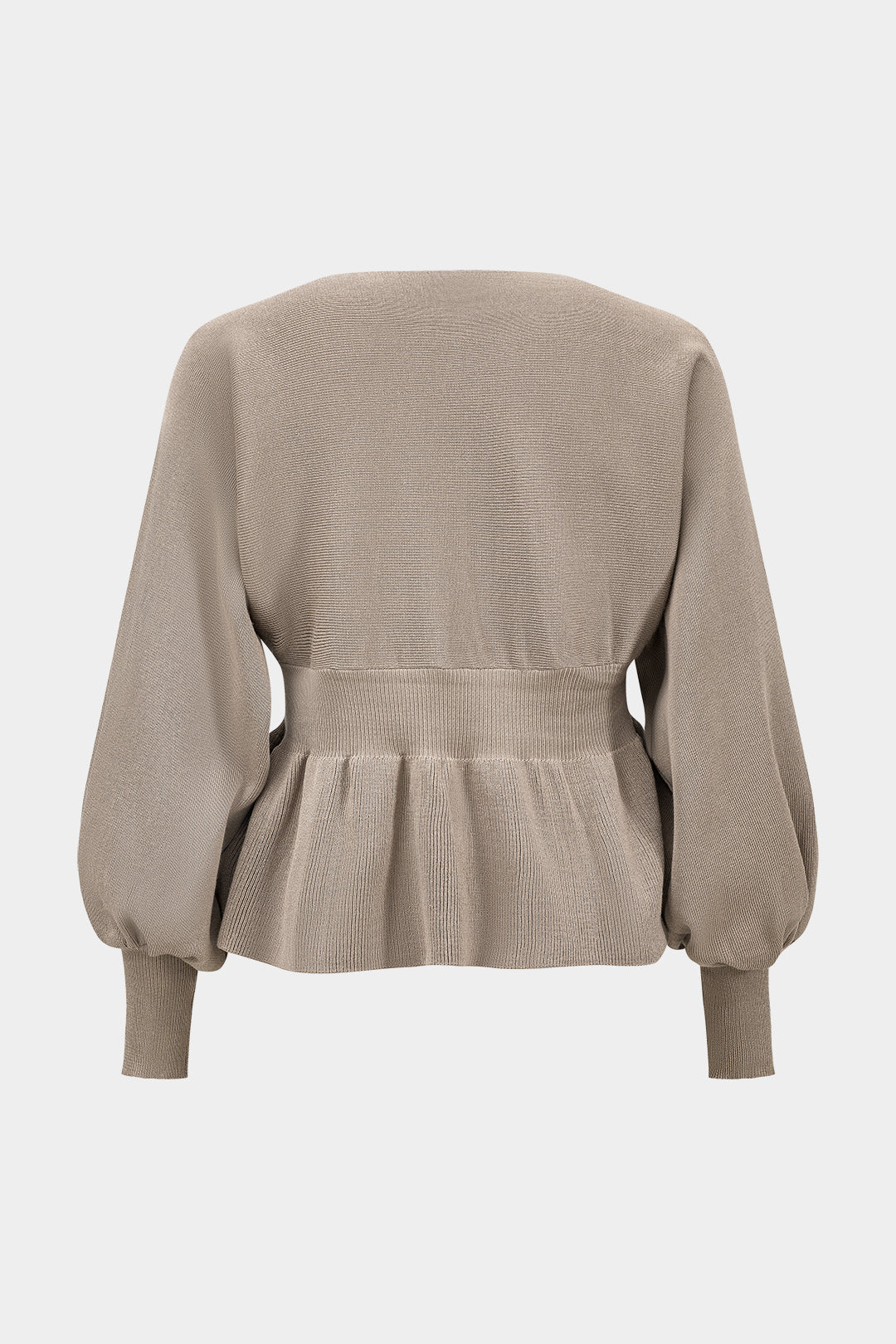Natiné – Plus Size Zestaw: Bluzka i Spódnica z Wysokim Stanem