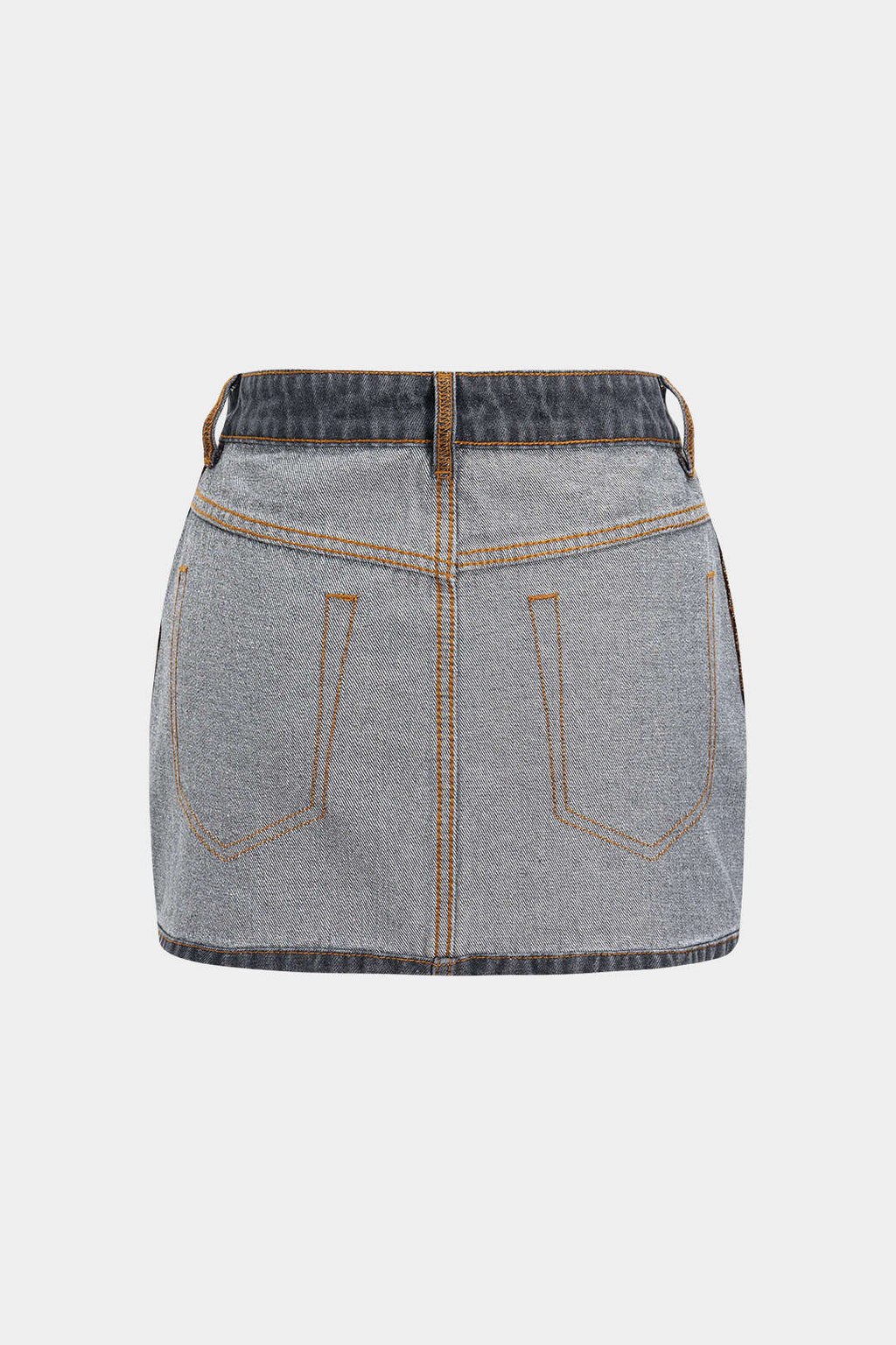 Natiné - Odwracalna Mini Spódnica Jeansowa
