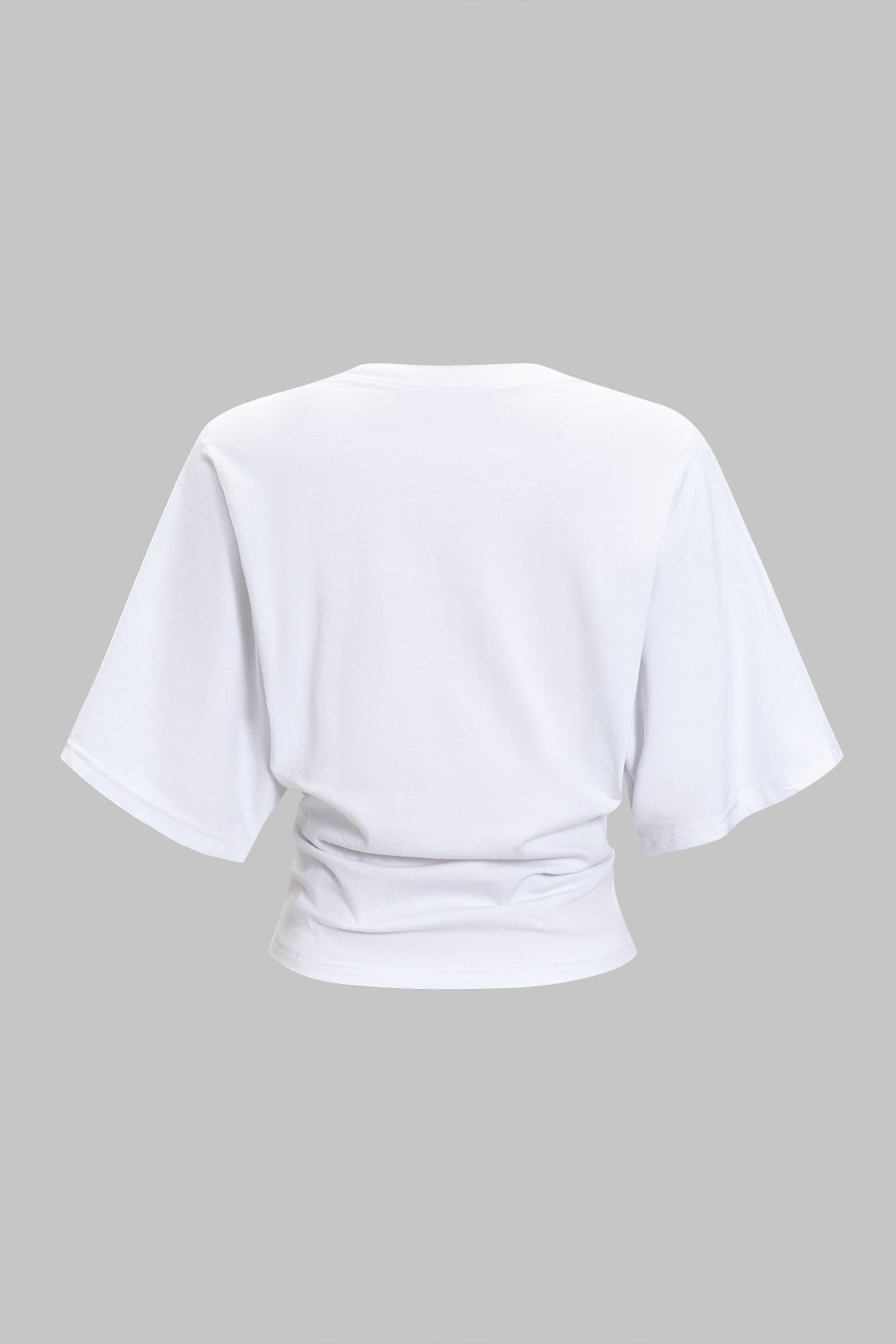 Natiné – T-shirt z Okrągłym Dekoltem i Krótkim Rękawem