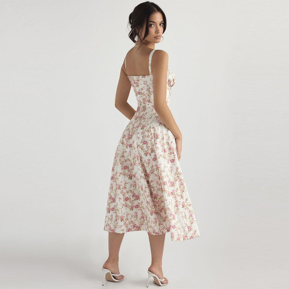 Anirel™ | Stylowa Midi Sukienka
