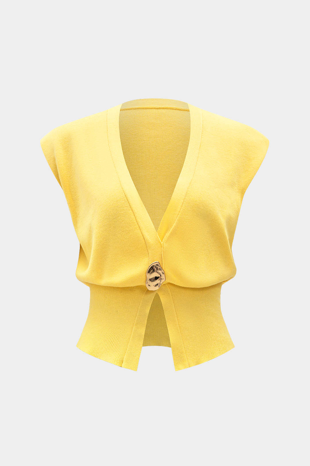 Natiné - Stylowy top na ramiączkach z dzianiny