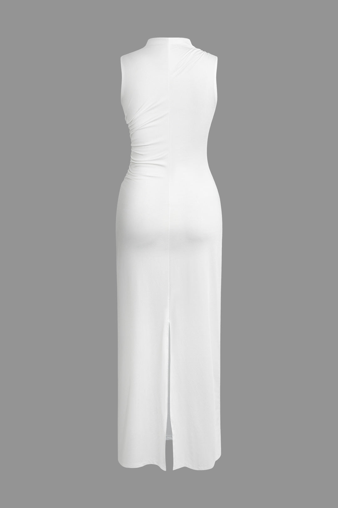 Maxikleid mit Rüscheneffekt