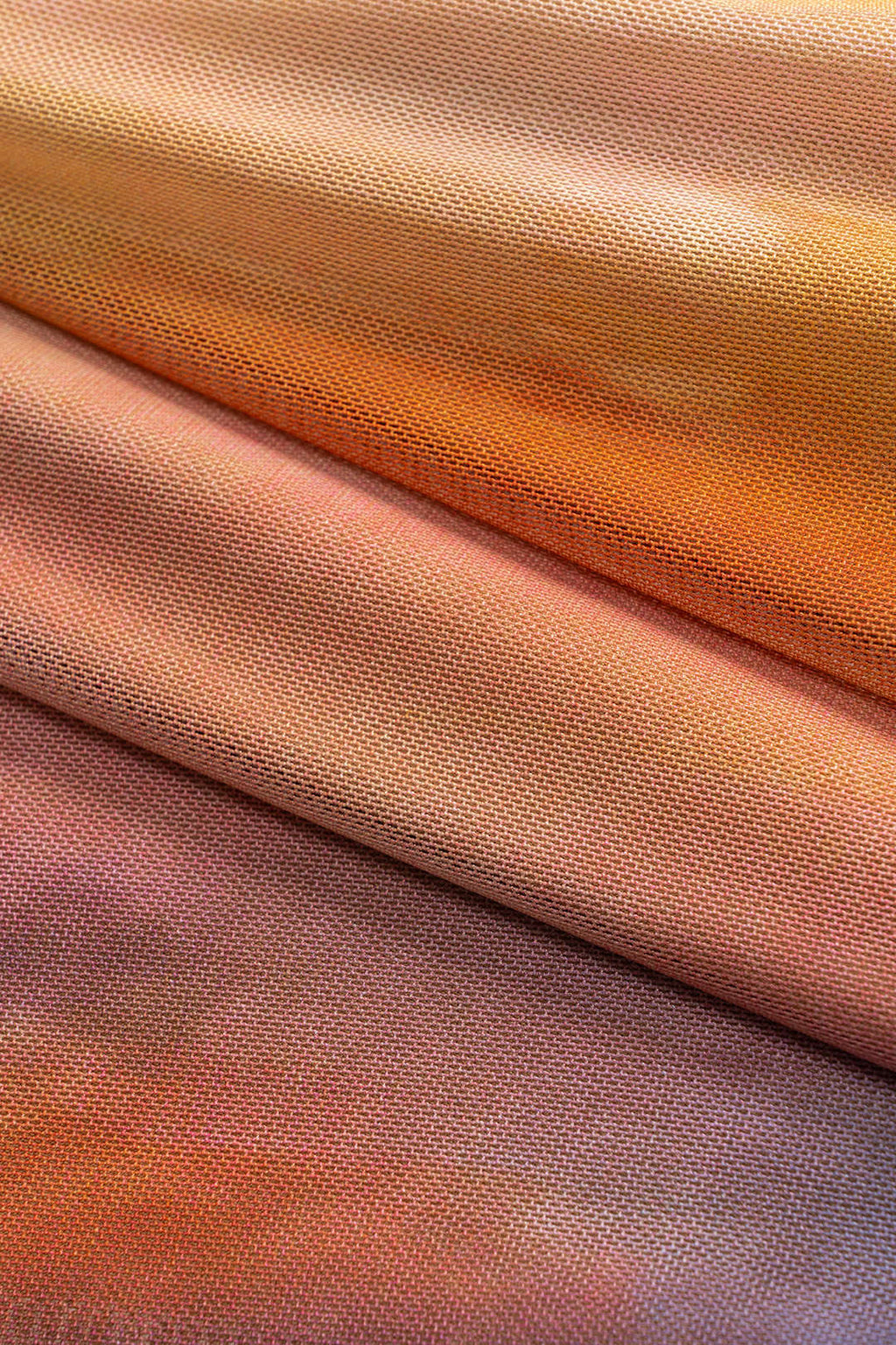Natiné - Maxi Sukienka Z Długim Rękawem w Motyw Tie Dye