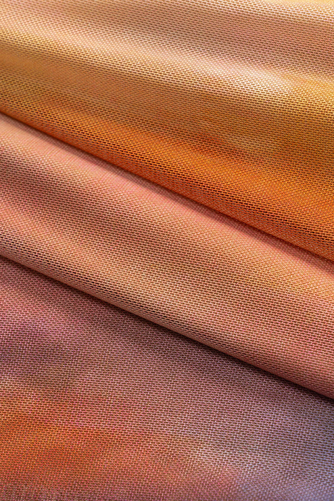 Natiné - Maxi Sukienka Z Długim Rękawem w Motyw Tie Dye