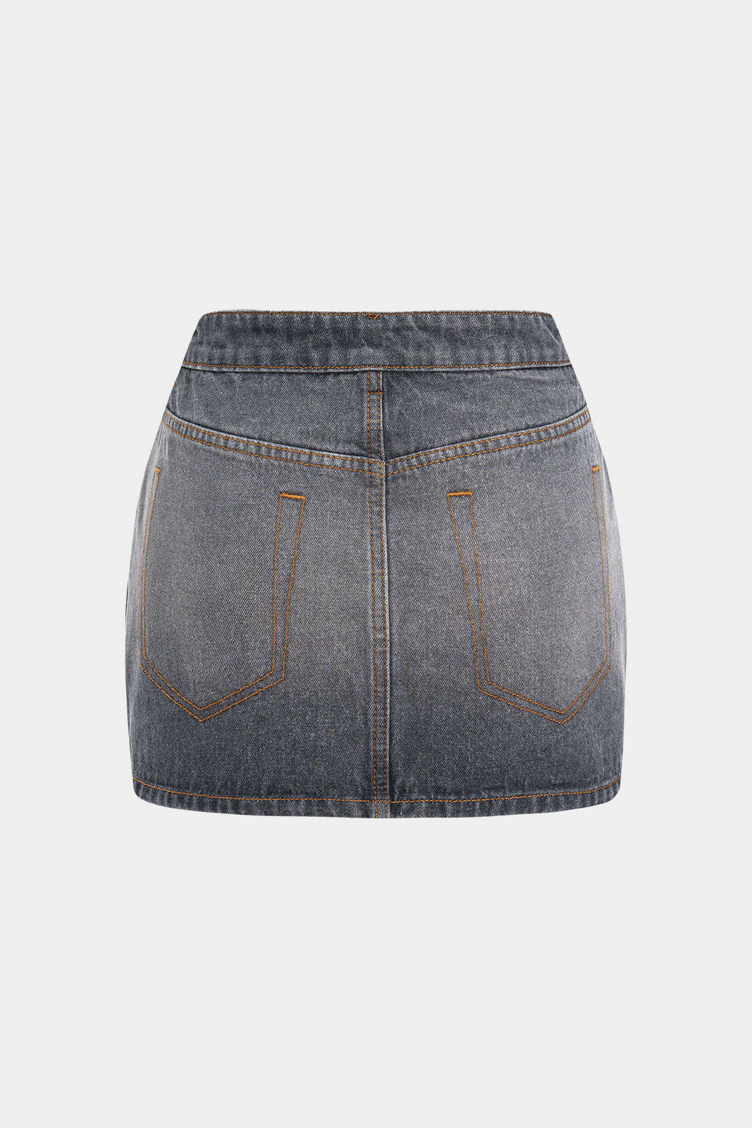 Natiné - Odwracalna Mini Spódnica Jeansowa