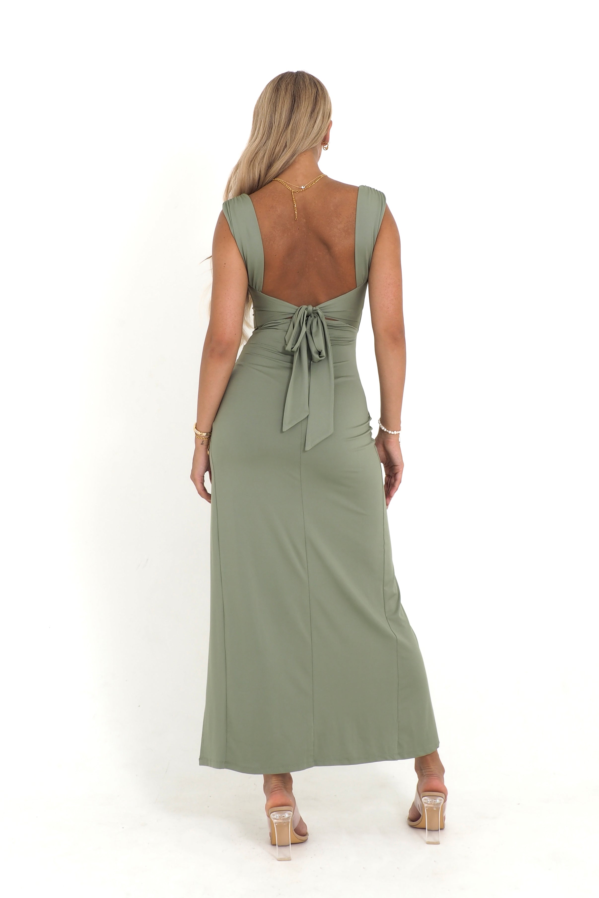 Reniva™ | Maxikleid mit modelliertem Design
