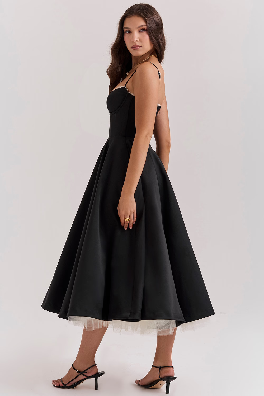 Alina™ | Midi Dress with Corset