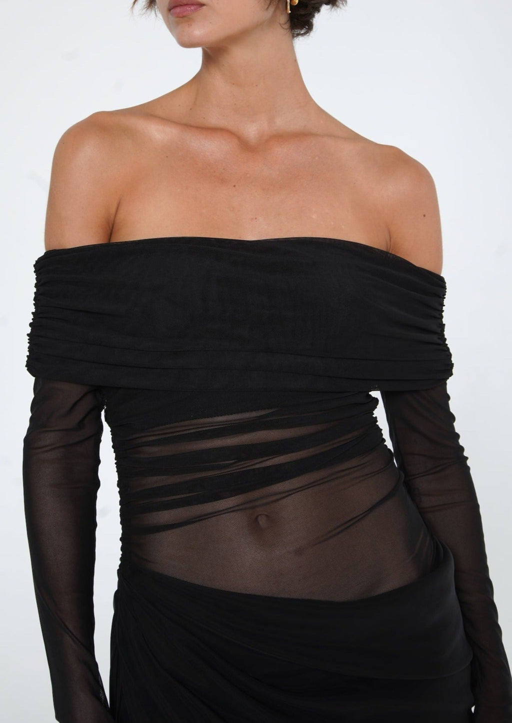 Lydia™ | Maxikleid mit drapiertem Rücken