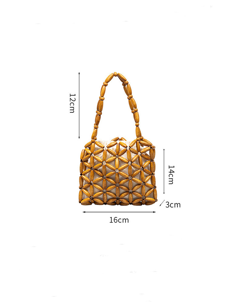 Ręcznie Spleciona Mini Torba