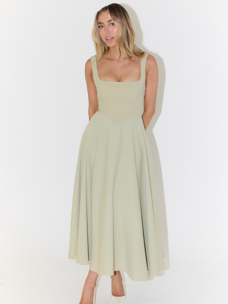 Natiné - Elegancka Midi Sukienka